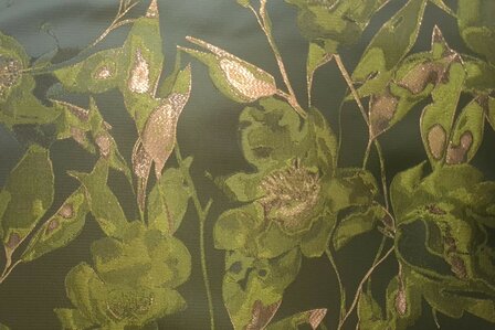 Jacquard Flower Multi-Green