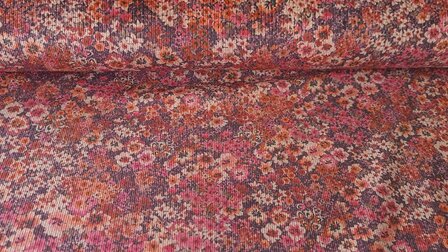 Stretch-Cord Milles Fleurs Terra