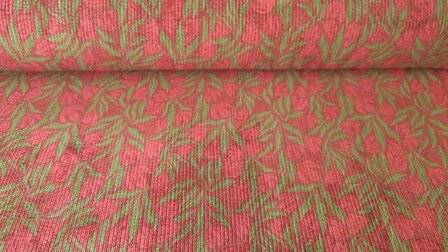 Stretch-Cord Meadow Green-Red