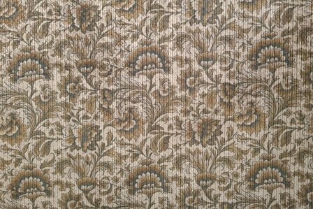 Stretch-Cord Folk Floral Gold