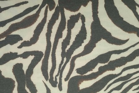 Knitted Viscose Zebra