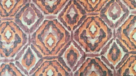 Knitted Viscose Abstract Terra