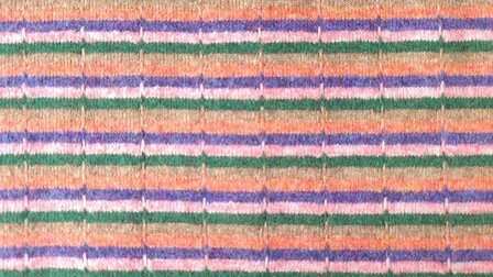 Knitted Stripe Jacquard Multi
