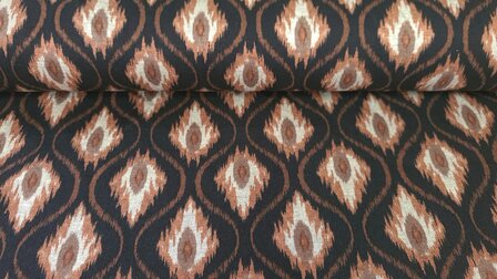 Punta Abstract Black/Brown
