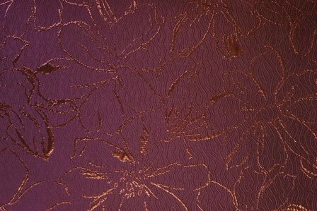 Jacquard Flower Bordeaux