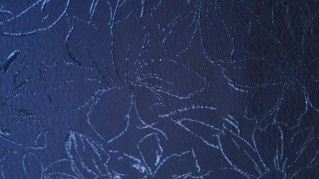 Jacquard Flower Navy