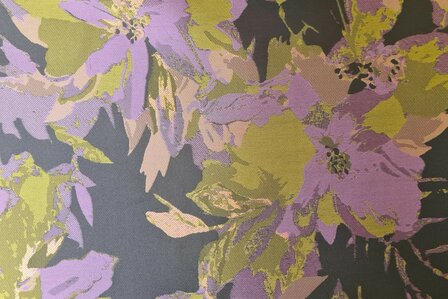 Jacquard Flower Mauve