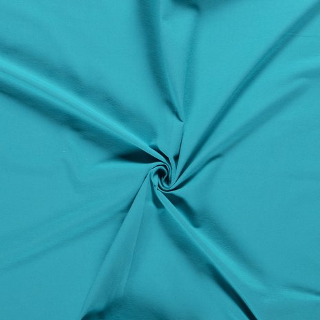 Katoen Tricot Effen Turquoise