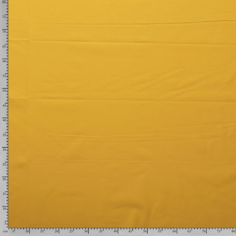 Katoen Tricot Effen Geel