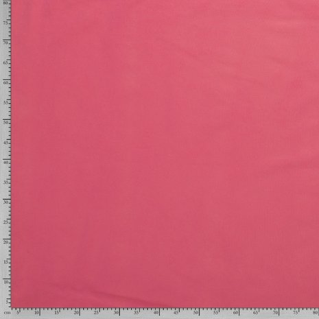 Katoen Tricot Effen Roze Koraal