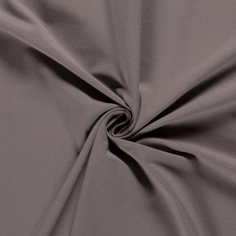 Katoen Tricot Effen Taupe