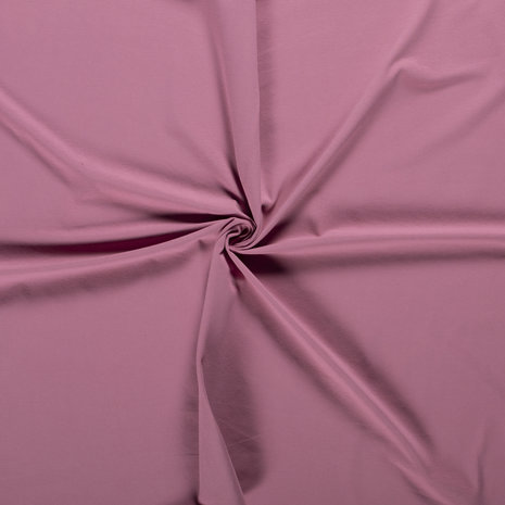 Katoen Tricot Effen Oud Roze