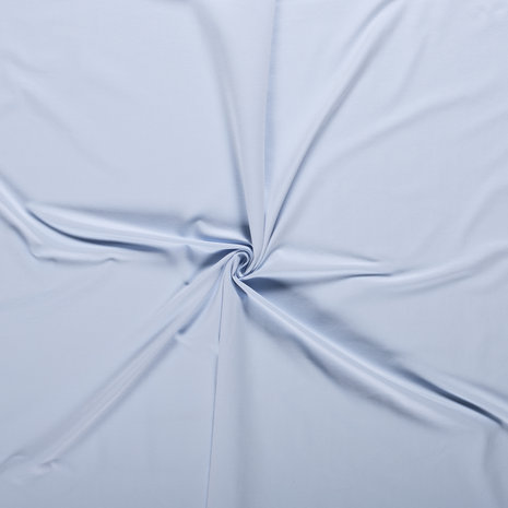 Katoen Tricot Effen Licht Blauw
