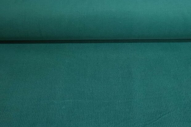 Washed stretch Fine-Cord Petrol