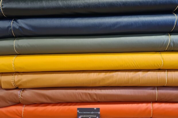 Imitatie leer stretch / Jeans