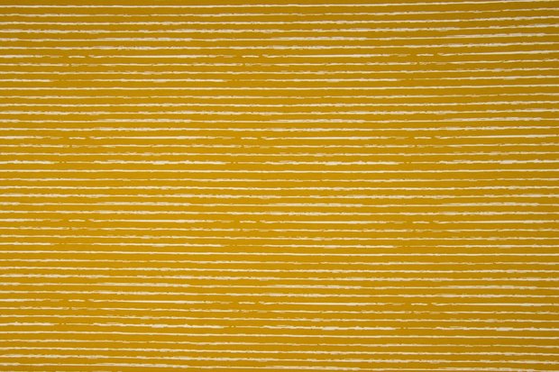 Cotton Jersey Vintage Stripes Yellow