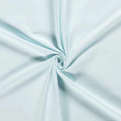 Katoen Tricot Effen Licht Turquoise