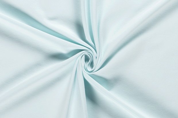 Katoen Tricot Effen Licht Turquoise
