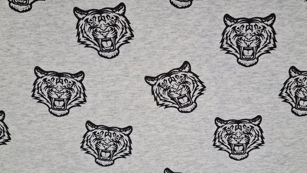 Cotton Jersey Tigers Ecru