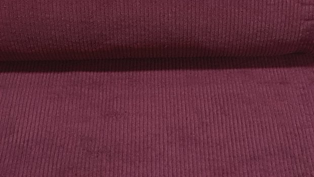 Washed Stretch-Cord Bordeaux