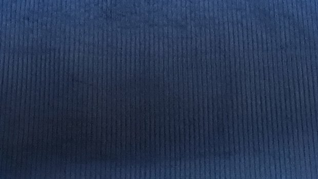 Washed Stretch-Cord Dark Jeans