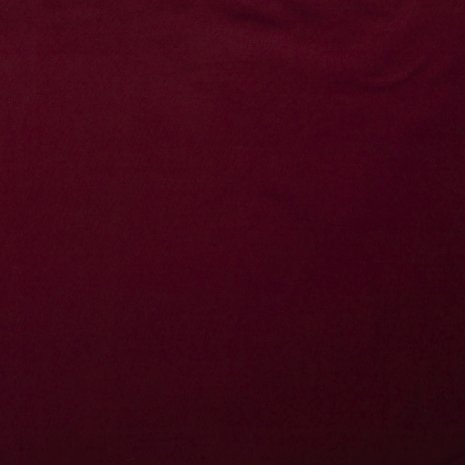 Katoen Tricot Effen Donker Rood