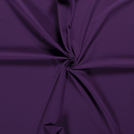 Baumwoll Jersey Uni Mittel Lilla