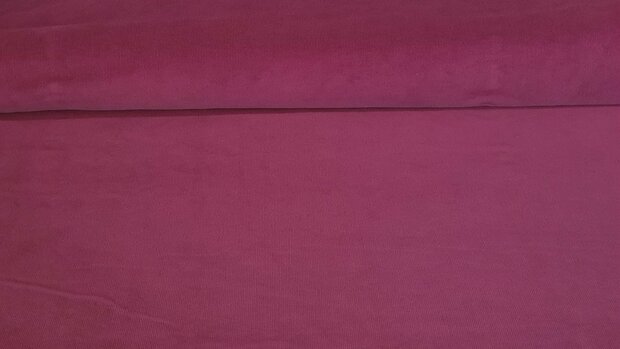 Washed stretch Fine-Cord Bordeaux