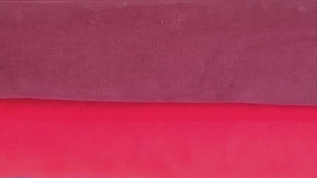 Washed stretch Fine-Cord Bordeaux