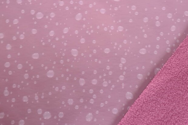 Soft Shell Digital Raindrops Rosé
