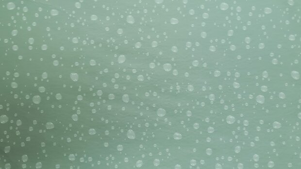 Soft Shell Digital Raindrops Mint