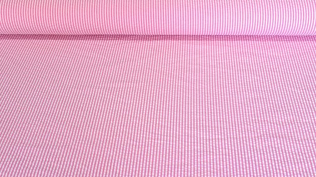 Seersucker Stripes Pink