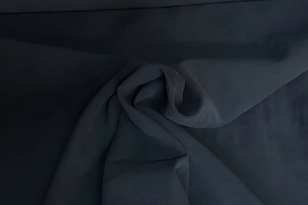 Stonewashed Viscose Black