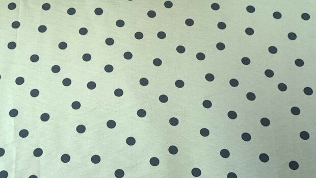 Viscose Crepe Dots Mint