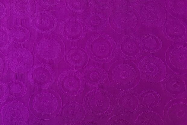 Viscose Satin Jacquard Cyclam