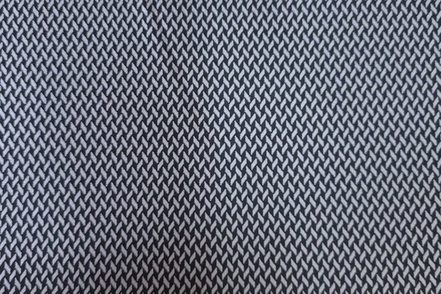 Punta Jacquard Zig Zag Grey