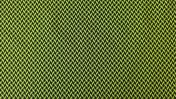 Punta Jacquard Zig Zag Lime