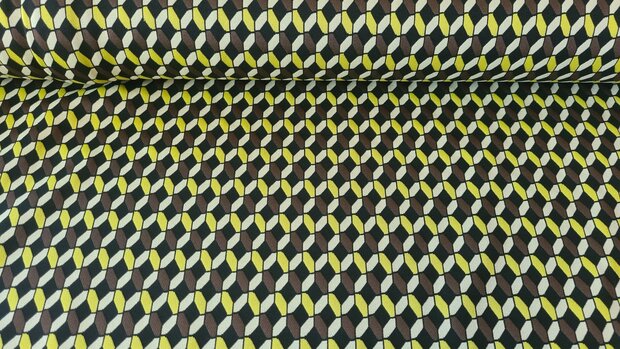 Punta Jacquard Abstract Lime