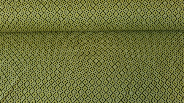 Punta Jacquard Little Diamonds Lime