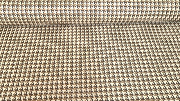 Punta Jacquard Grande Poule Beige