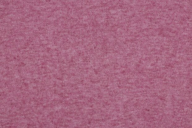 Heavy Knitted Viscose Cerise Melange