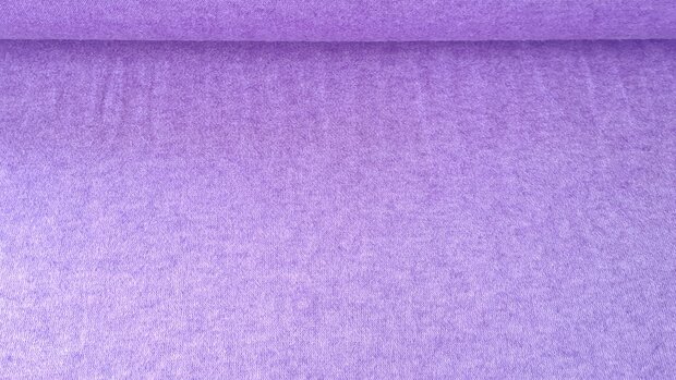 Heavy Knitted Viscose Purple Melange