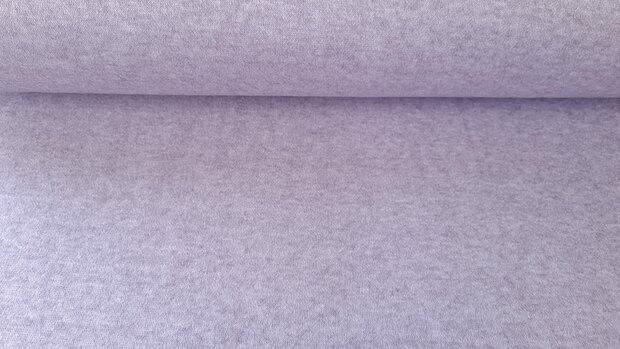 Heavy Knitted Viscose Lilac Melange