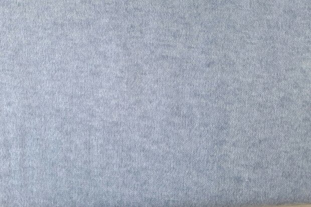 Heavy Knitted Viscose Light-Blue Melange