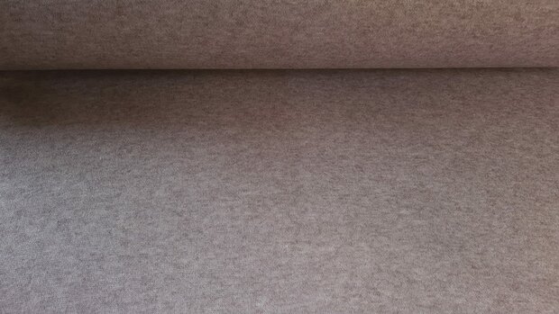 Heavy Knitted Viscose Taupe Melange