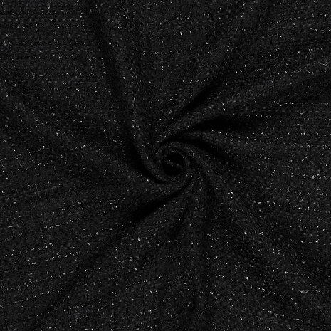 Jacquard Chanel Lurex Black