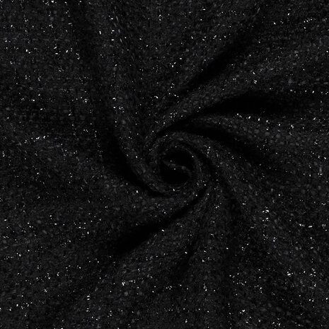 Jacquard Chanel Lurex Black