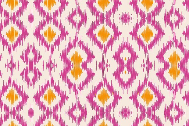 Double Stepped Cotton Pink