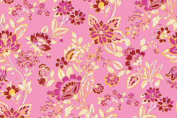 Double Stepped Cotton Pink