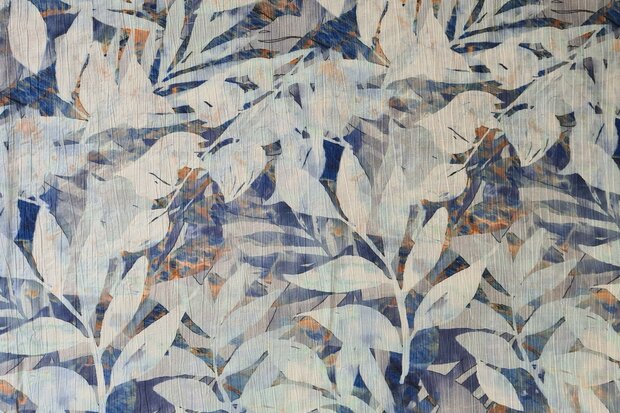 Viscose Crepe Java Blue